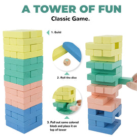 Tower Blox - Tumbling Dominoes & Dice