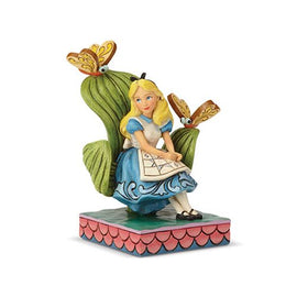 Disney Traditions Alice In Wonderland Curiouser and Curiouser Statue